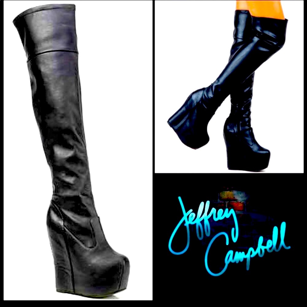 Jeffrey Campbell DareDevil Over-The-Knee Boots